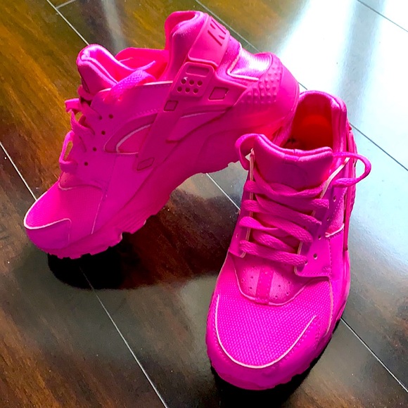 pink huarache shoes